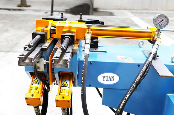 เครื่องดัดท่อ CNC แบบแมนนวล 3D NC Heavy Duty Square Tube Bender 7.5KW