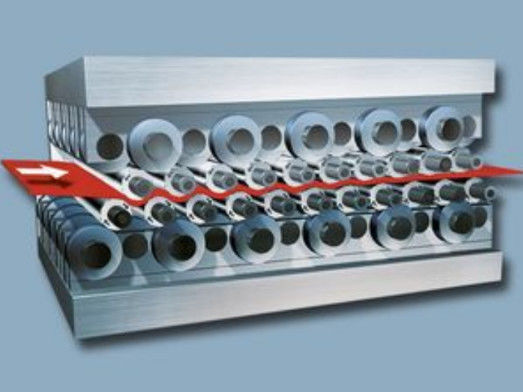 3mm 4mm Plate Leveler Machine, เครื่องยืดแผ่นโลหะ 380V สำหรับ Stainless Steel