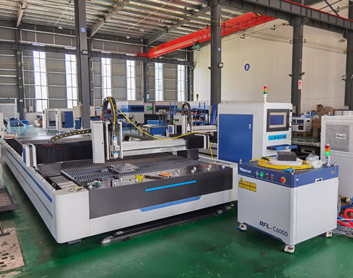 CE CNC เครื่องตัดไฟเบอร์เลเซอร์ WSX รับประกัน 3 ปี 1KW 2KW 3KW 4KW 6KW 8KW 12KW 15KW
