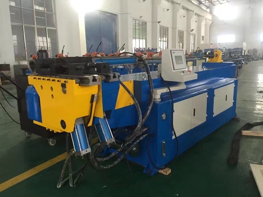 190 Deg Semi Automatic Bender PLC Control 11kW สำหรับท่อ
